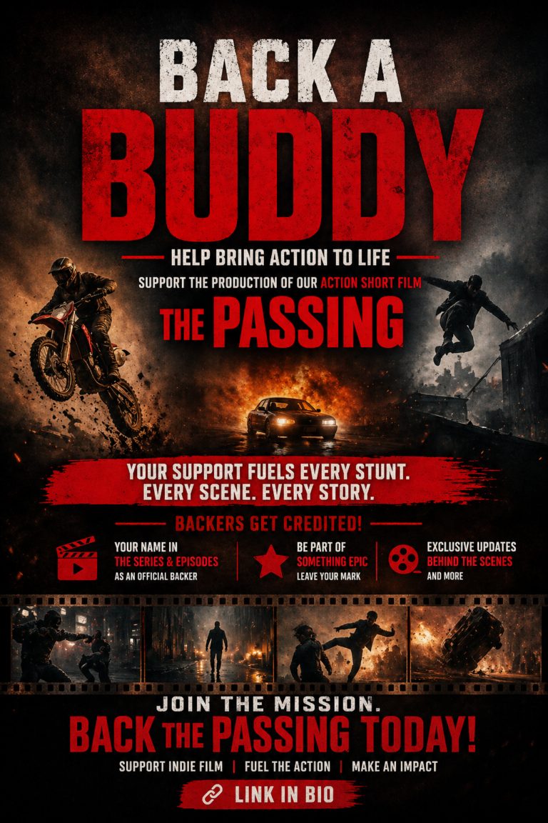 BACK A BUDDY crowdfunding